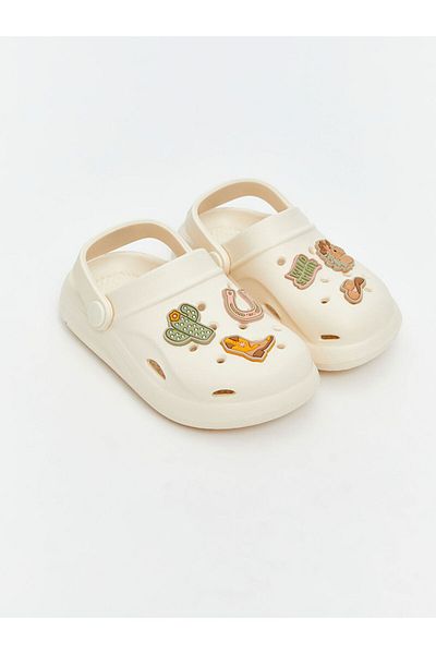 LC Waikiki New Season Printed Girls Beach Sandals - S5S440Z1