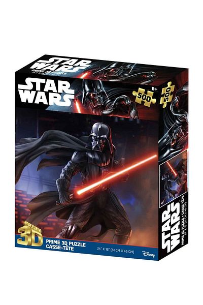 DARTH Vader Star Wars Prime 3D 500 Piece Puzzle