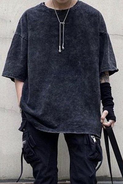 Redboxbutik Washable Basic Oversize Unisex T-shirt