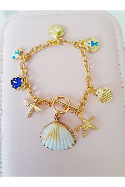 Minnoş Dükkan Seashell Charm Bracelet