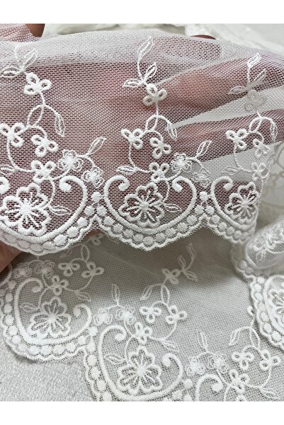 ELİTSEK Pamuk fisto kenar fisto dantel 1 metre