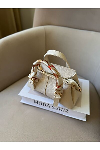 Moda Sekiz Dámská mini šála příslušenství Cross Strap kabelka do ruky a přes rameno