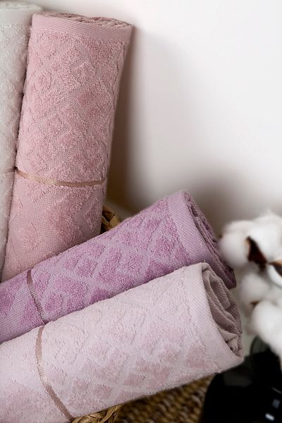 Miss Paris Home Rena 6-Piece Hand & Face Towel Set 100% Cotton 50X90 cm
