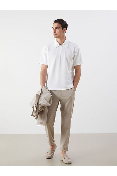 LC Waikiki New Season Polo Neck Short Sleeve Men's T-Shirt - S5Ni41Z8
