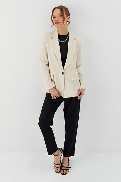 Shopping Shop Linen Blazer Jacket Natural