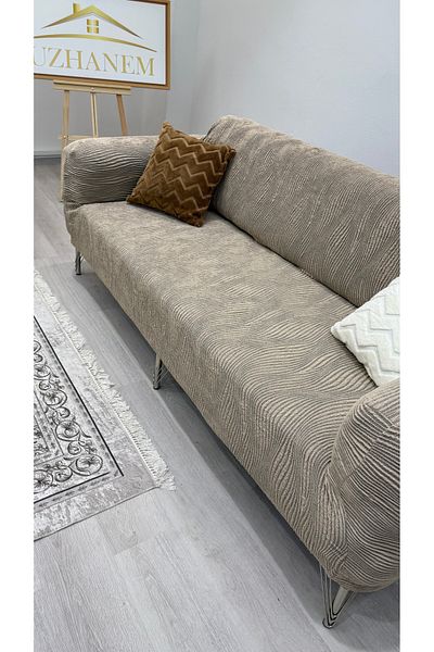 uzhanem Jacquard 3-Person Sofa Cover, Sofa Bed Sofa Cover (Product Content 1Pcs) Sofa Cover