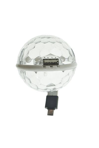 Omega Mini Glob USB cu Led 4W multicolor RGB, Omega Magic Disco Ball 45233