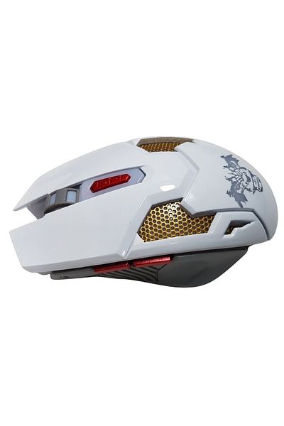 Banda Mouse Banda USB [ G1-W ] ''FIRE BAT'' GAMING 6D - WHITE - LED