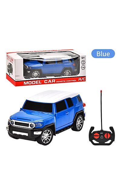 rexa Model Car Land Cruiser with Lights 4 Channel Control Freely Remote Control Car Toys for Kids