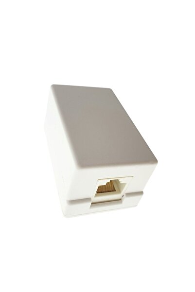 OEM Socket with UTP 8P8C Cat.5e port, equipped, plastic, white