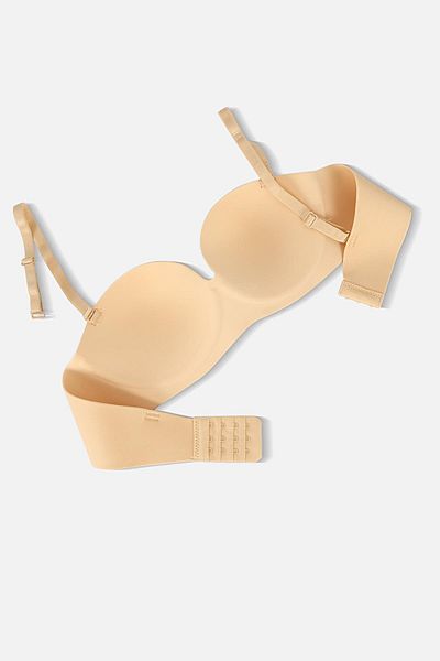 Wonna Σουτιέν Lotus Laser Seamless Push Up - 2818 - Skin