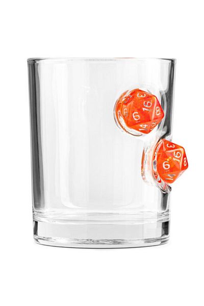 Gadget Master Glass with Dice