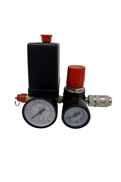 BH Kompresör Basınç Şalteri Seti 25Lt - 50Lt A Tipi