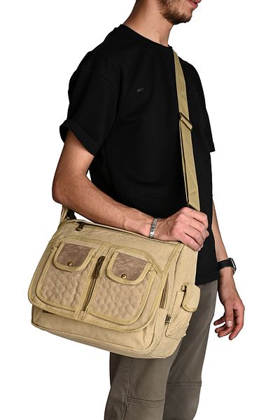 Wander Messenger Bag – Multi-Compartment, Adjustable Strap, Suitable for Daily Use