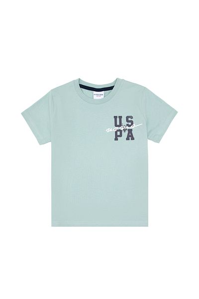U.S. Polo Assn. Boy's Water Green Pajama Set 50310807-Vr048