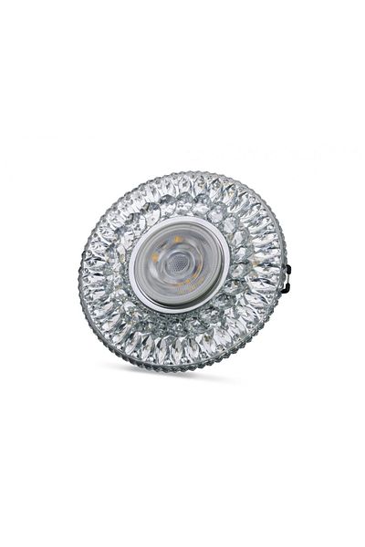 Eldenör Noas Yl65 1657 Icaros Led Framed 4000K Crystal Glass Spotlight Case - Frame Compatible for Socket and Switch