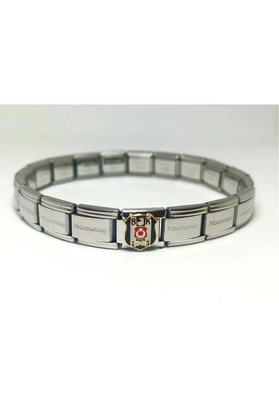 MSBTAKI Stainless Steel 316L Steel Italian Silver Color Fan Bracelet 19cm New Season