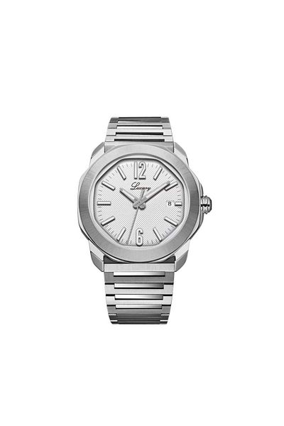 Luxure Men's Silver Steel Watch