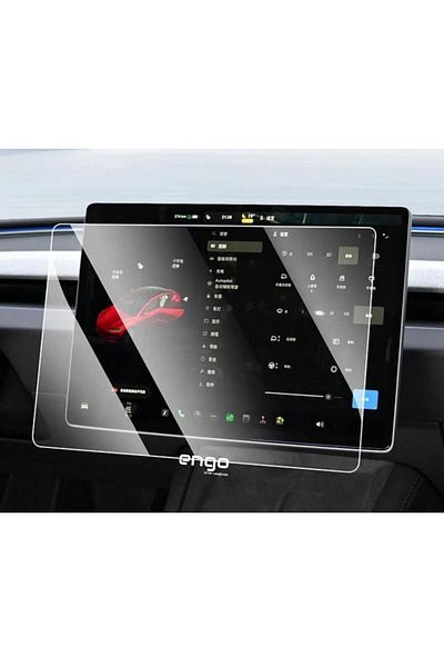 Engo Tesla Model Y 15 Inch Matte Screen Protector Multimedia Transparent