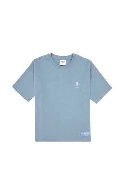 U.S. Polo Assn. Boy's Water Green Pajama Set 50310802-Vr048