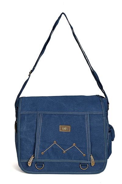 ÇÇS ÇÇS 30758 Canvas Messenger Bag – Ρυθμιζόμενο λουράκι & Κατάλληλο για καθημερινή χρήση