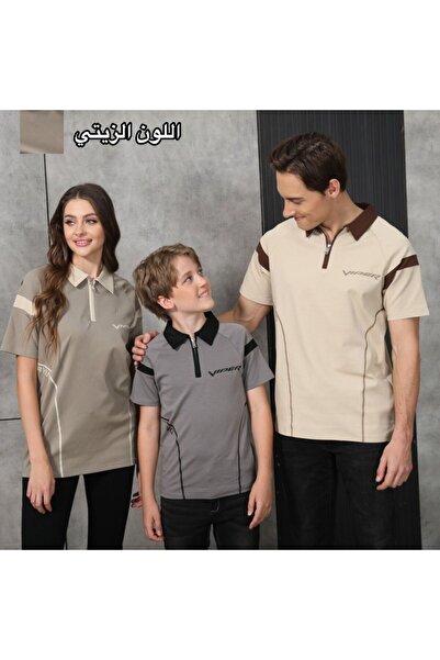 ALANAQA Boys' unisex polo shirts, ages 5-16 years