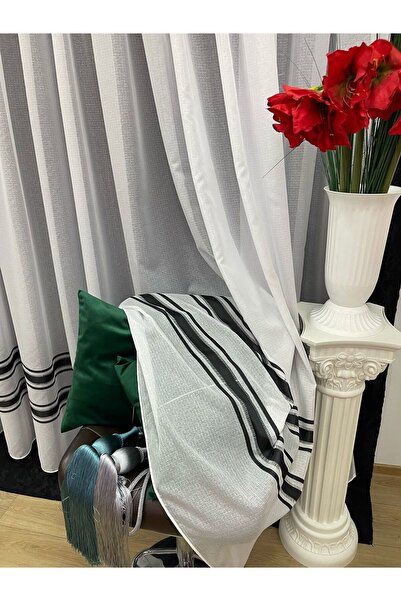 Liz Line Curtain with drapery, various sizes and colors, from the "Crystalline" collection by Liz Line