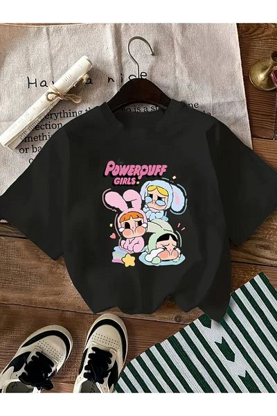 Touz Moda Crybaby Kids Design Unisex Oversize T-Shirt