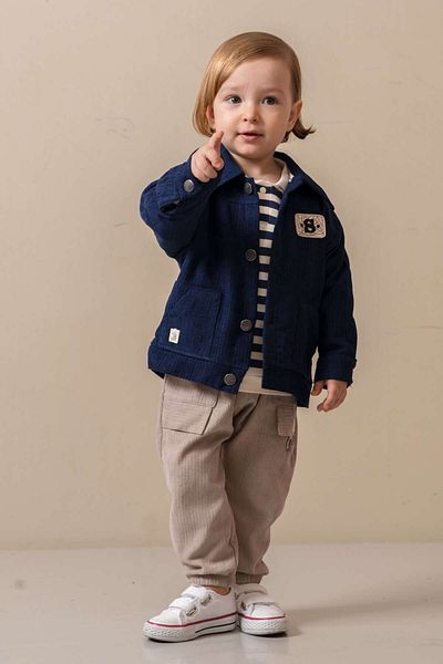 JNF kids Baby Boy & Children's Jacketed Triple Set