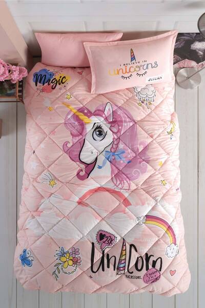 Clasy Ranforce 100% Cotton Single Sleeping Set Pink Dreams