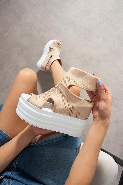 Modanizm Echo Ten Wedge Heeled Sandals