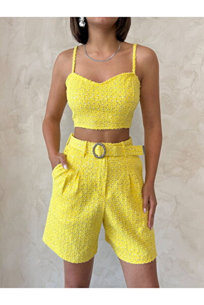 MiMi Σορτς τζιν με παγιέτες