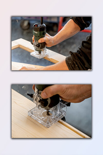 Metabo FM 500-6 FORMİKA TAŞLAMA EL FREZESİ 500W