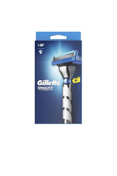 Gillette Set pentru barbierit Gillette MACH 3 TURBO 2 buc