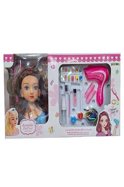 rexa Makeup doll with hairdryer