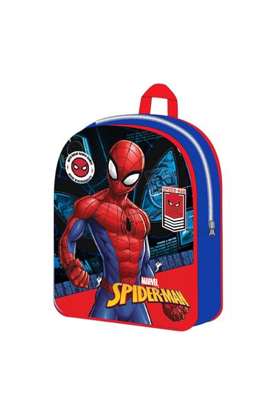 SPIDERMAN Kindergarten backpack, 30x26x10 cm, adjustable and reinforced straps, multicolor, Spiderman
