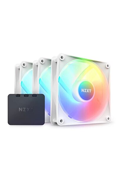 Nzxt F120 RGB Core Beyaz 3x120 mm Fan RF-C12TF-W1