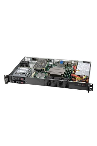 SuperMicro CSE-510 RackMount Endüstriyel PC 32 RAM 256 NVME 200W - Outlet