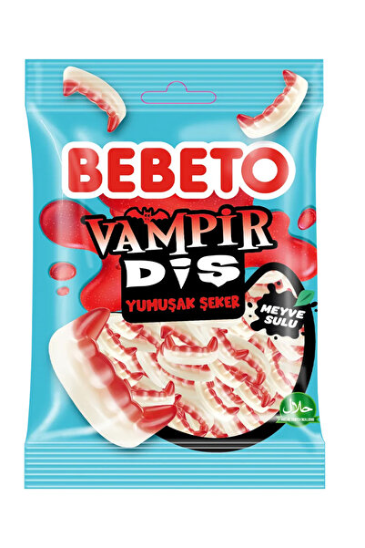 BEBETO دراكولا أسنان مصاص الدماء 80 غرام. جيلي