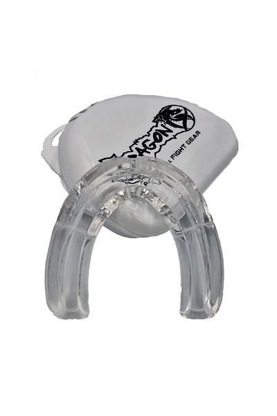 Dragondo Elastic Boxing Bandage White and Professional Transparent Mouthguard Set Kick Boxing Set