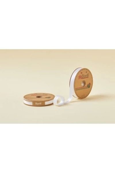 mivento Piping Satin Layer 001 White 2 cm 25 Meters 100% Polyester
