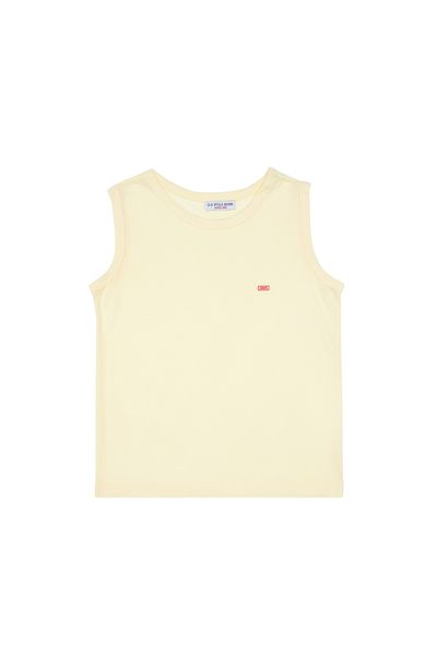 U.S. Polo Assn. Girl's Lemon Basic T-Shirt 50306215-Vr035