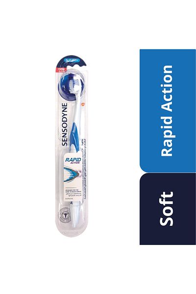 Sensodyne Rapid Action Toothbrush Soft Assorted Colour 1 pc