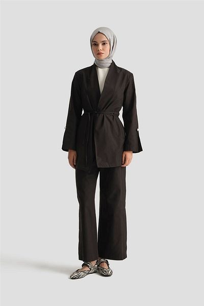 Armine Blazer Jacket Suit 25Y6007 Black
