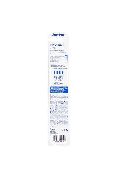 JORDAN Individual Clean Soft Tooth Brush 1 pc