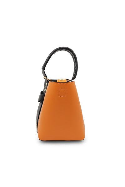 BESSO Genuine leather handbag Sensibilità Funzionale PN
