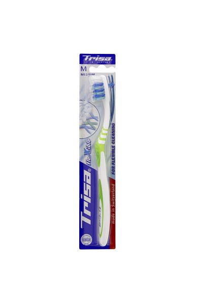 Trisa Toothbrush Flexible Medium Assorted Colours 1 pc