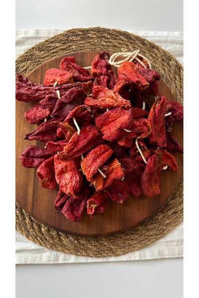 ca caferağa doğal salamura ürünleri DOLMALIK KAPYA BİBER KURUSU (23-25ADET)