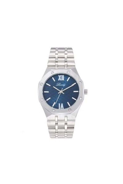 Luxure Men's Stainless Steel Watch in Silver Color