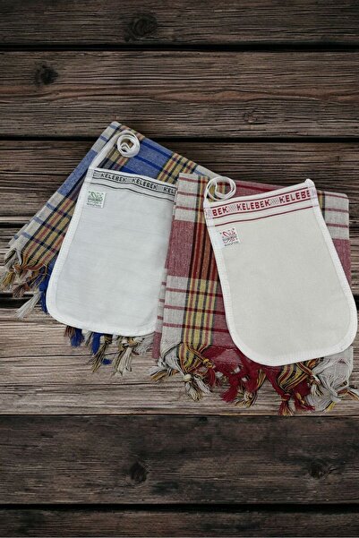 HAVLULAND 2'Lİ PEŞTAMAL KESE SETİ 80X170 CM KLASİK BANYO PEŞTEMALİ- 2 ADET KE...